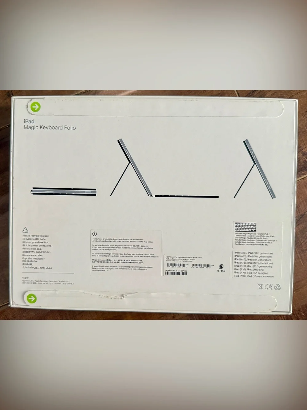 Apple Magic Keyboard Folio A16 10th generation